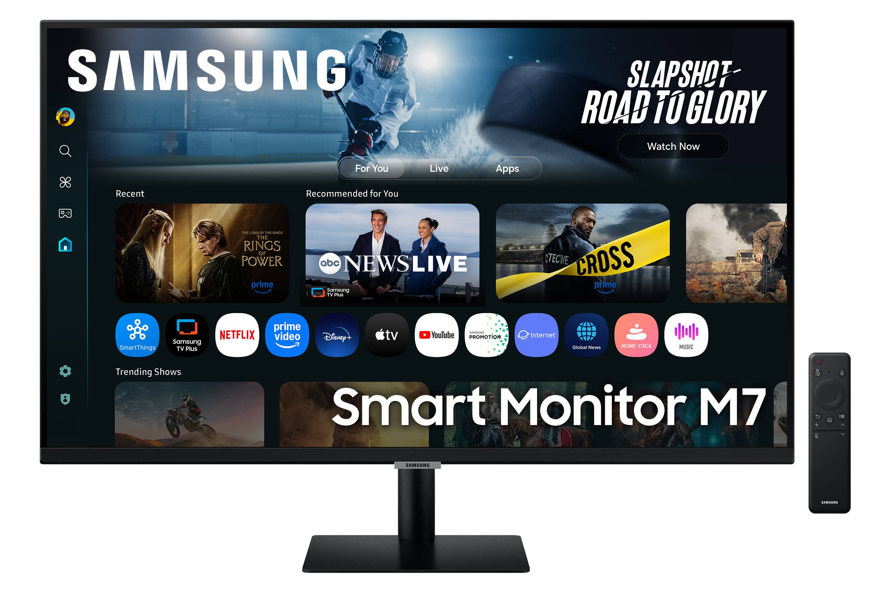 SAMSUNG LS32FM702 Nouveau Smart Moniteur M7 avec IA M- UHD 4K- USB-C wifi intégré-0