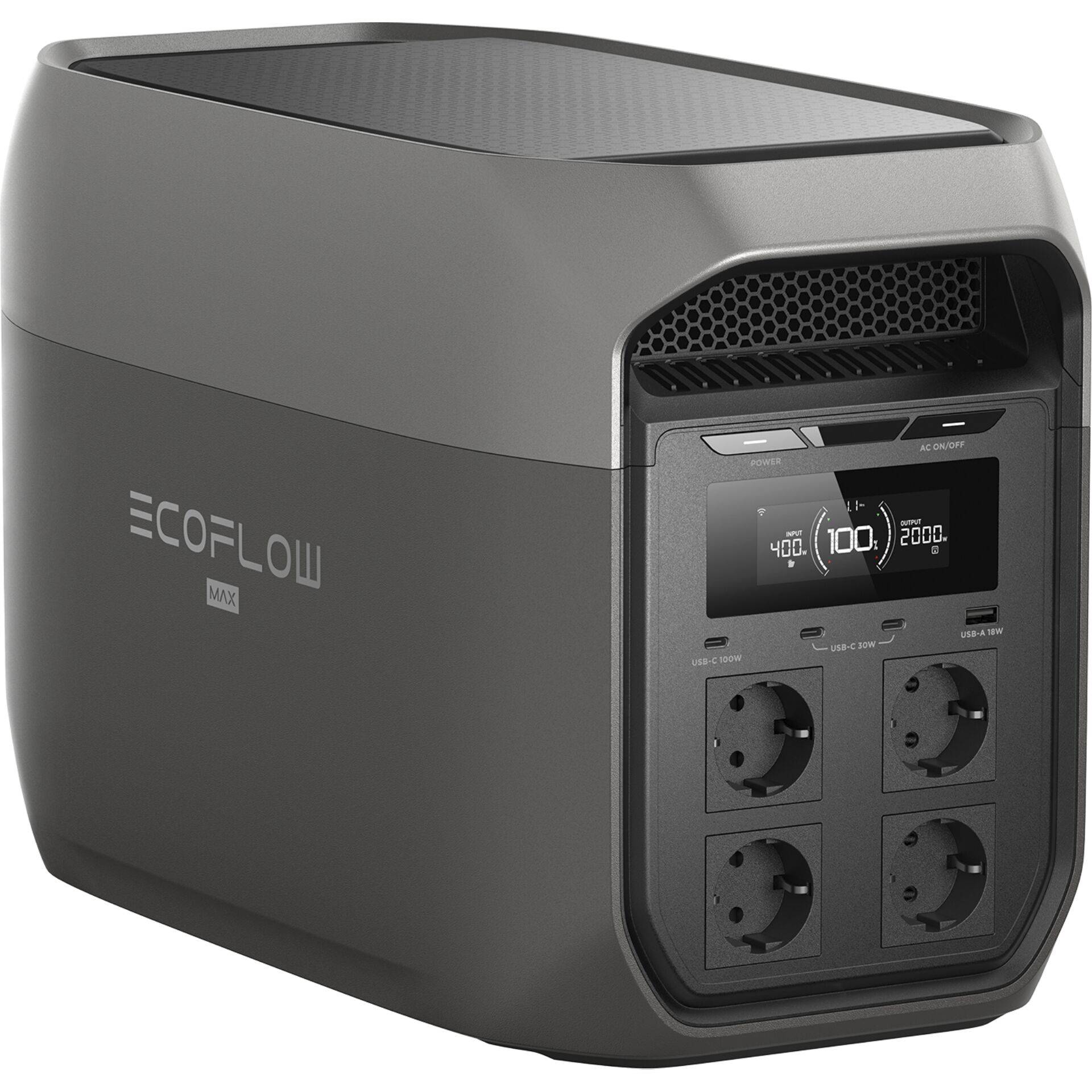 Station électrique EcoFlow DELTA 3 Max 2048 Wh - batterie portable LFP-0