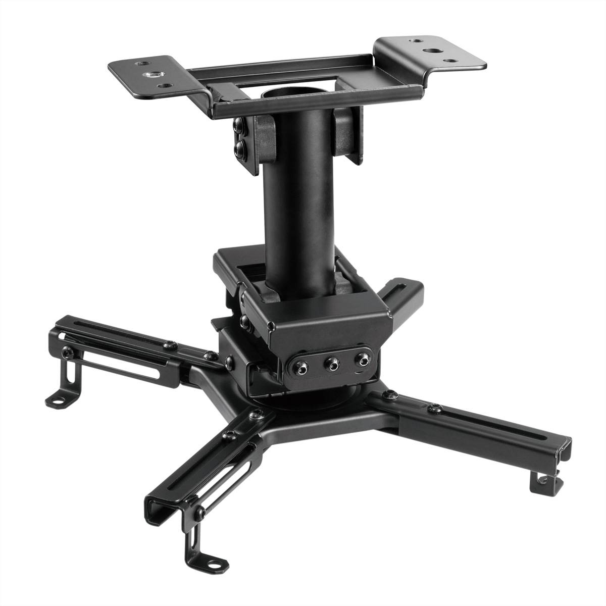 VALUE Support robuste pour projecteur, fixation sous plafond, jusqu'à 45 kg, noir-1
