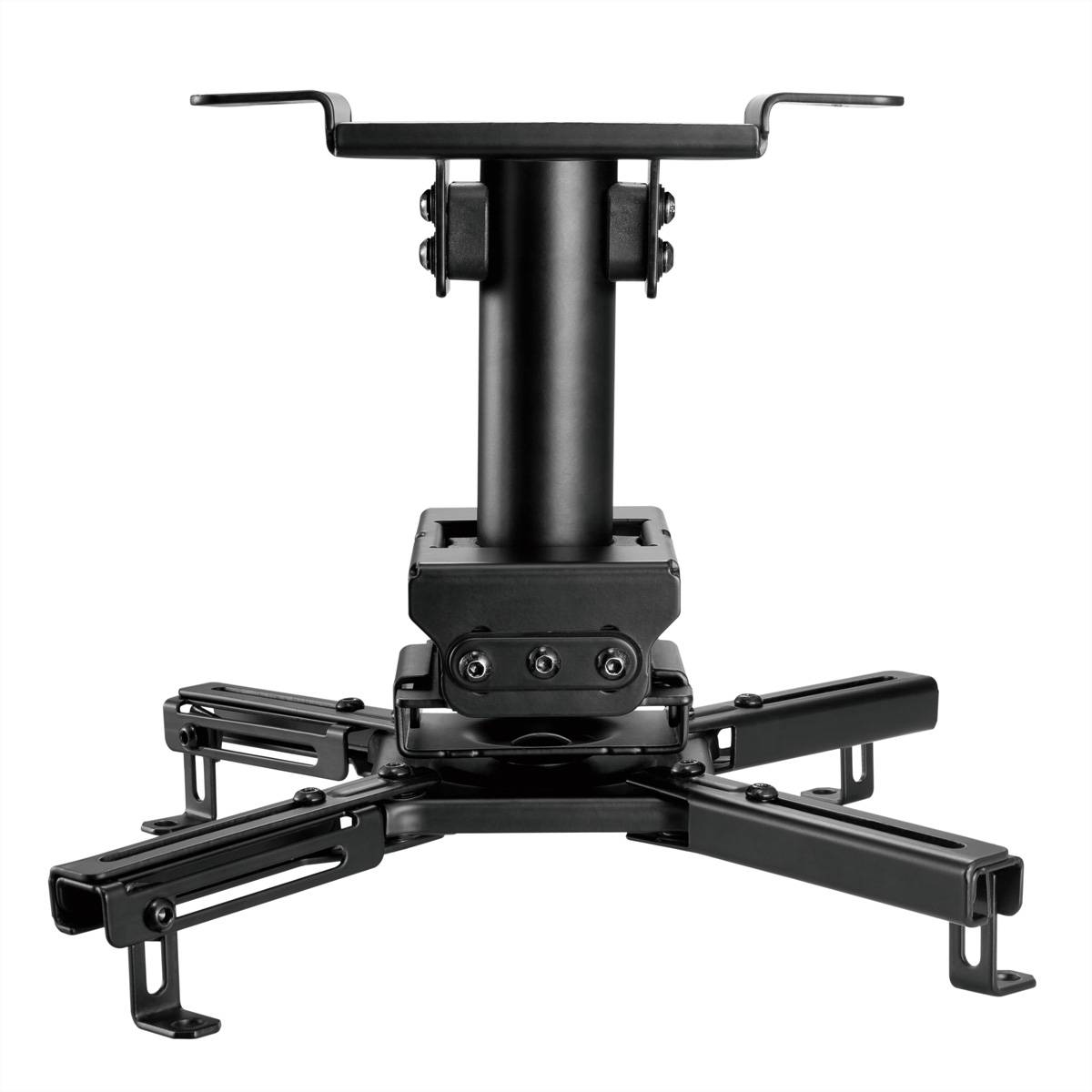 VALUE Support robuste pour projecteur, fixation sous plafond, jusqu'à 45 kg, noir-3