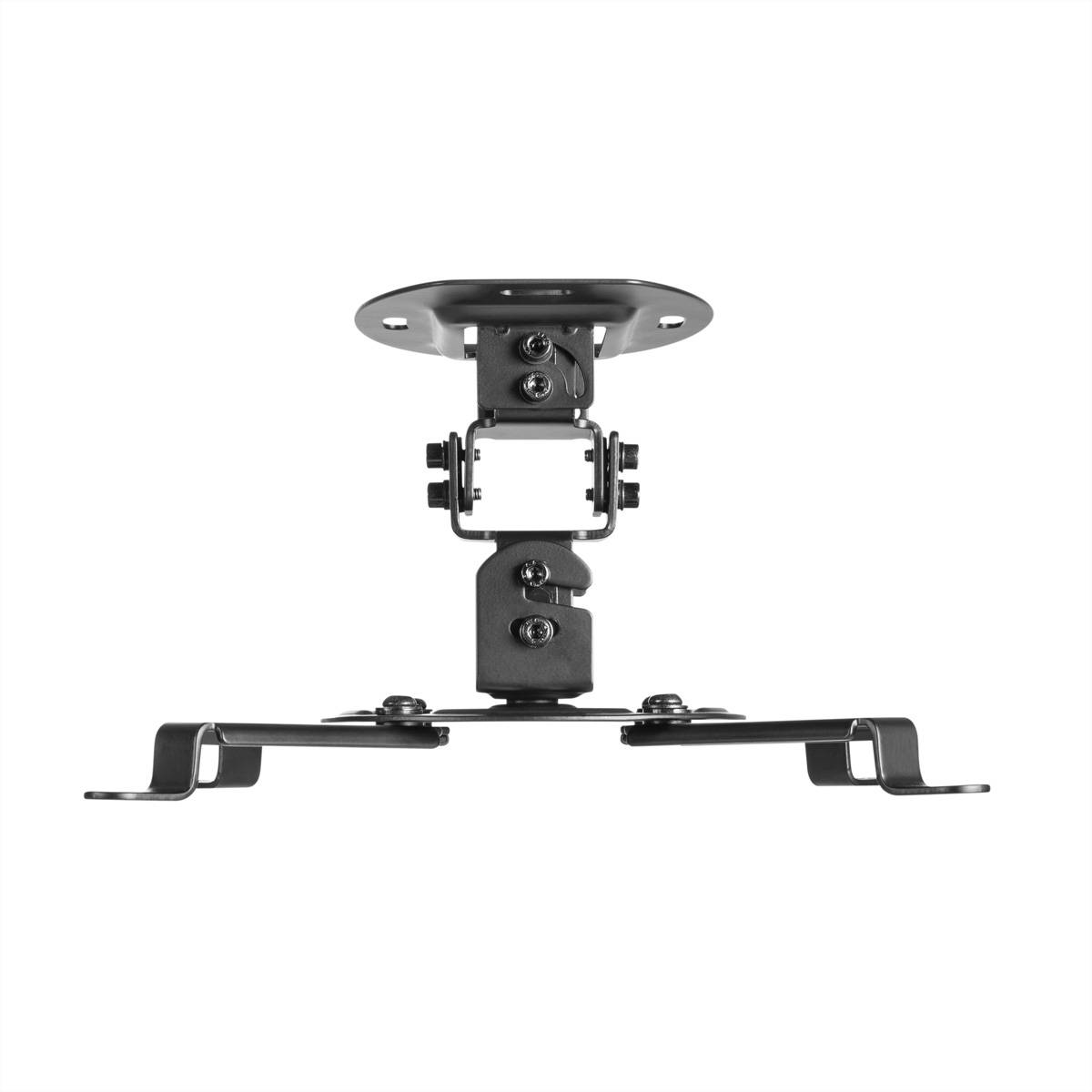 VALUE Support pour projecteur, fixation sous plafond, jusqu'à 13,5 kg, noir-2