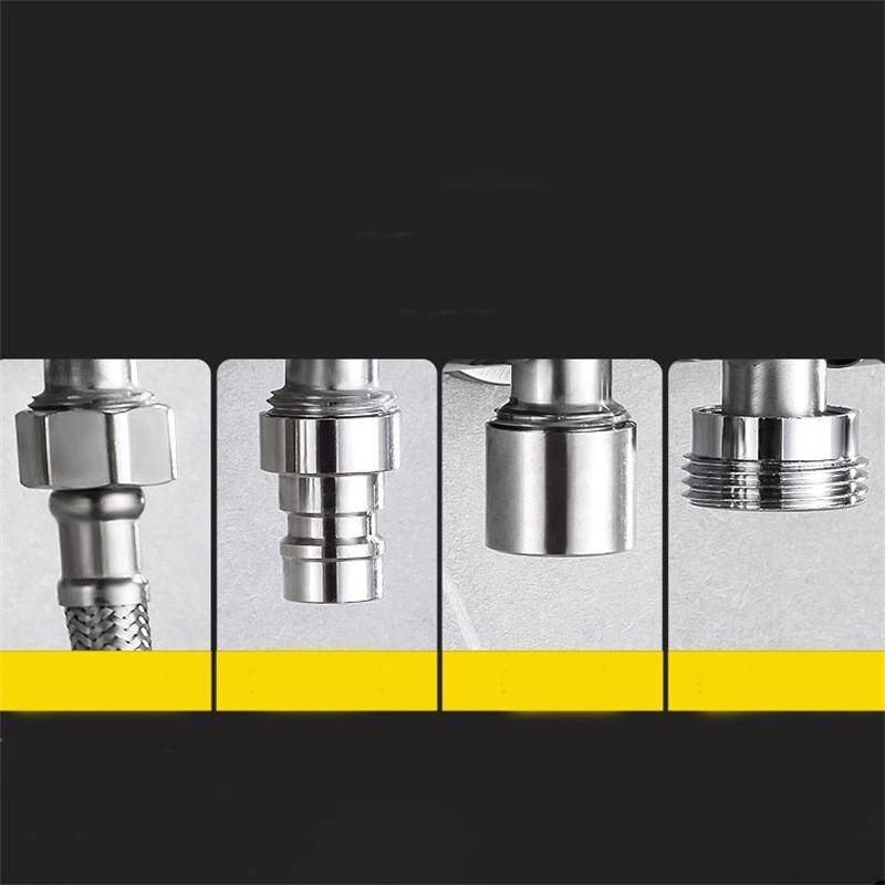 Robinet Trois Voies Une Entrée Deux Sorties En Inox 304 Avec Cartouche Céramique YONIS-1