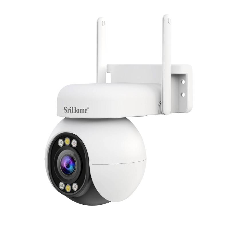 Caméra Dôme PTZ 4 MP Zoom Optique 5x WiFi Vision Nocturne Couleur IP66 YONIS-0