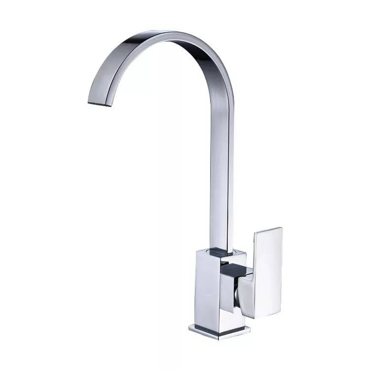 Robinet De Lavabo Réglable Eau Chaude Et Froide Rotatif À 360° En Cuivre YONIS-0
