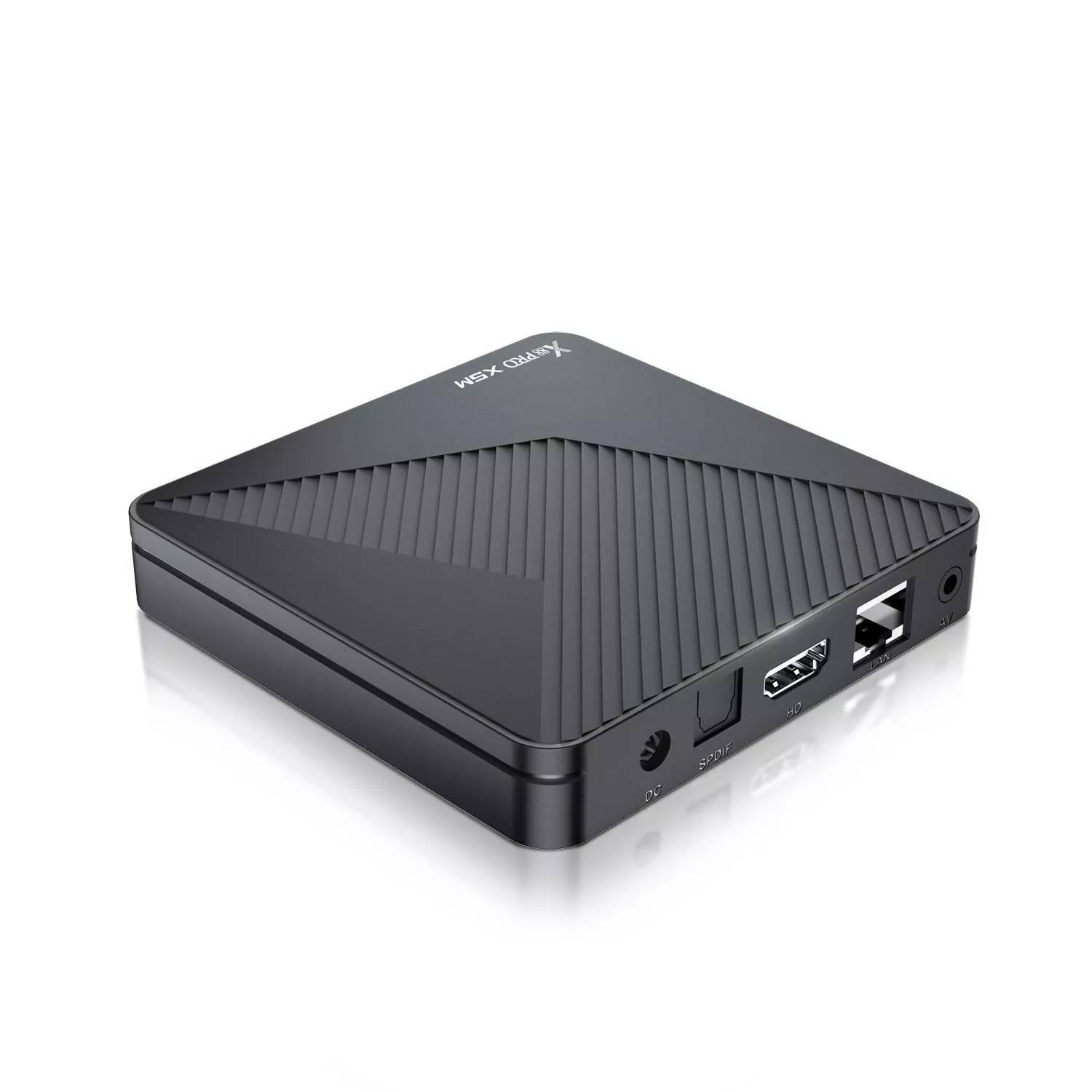 Boîtier TV Android 14.0 4 Go 32 Go 4K Wi-Fi Double Bande YONIS-0