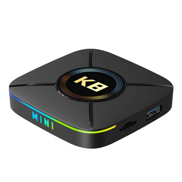 Box TV Android 14 4K UHD 2 Go 16 Go WiFi 6 avec Télécommande YONIS