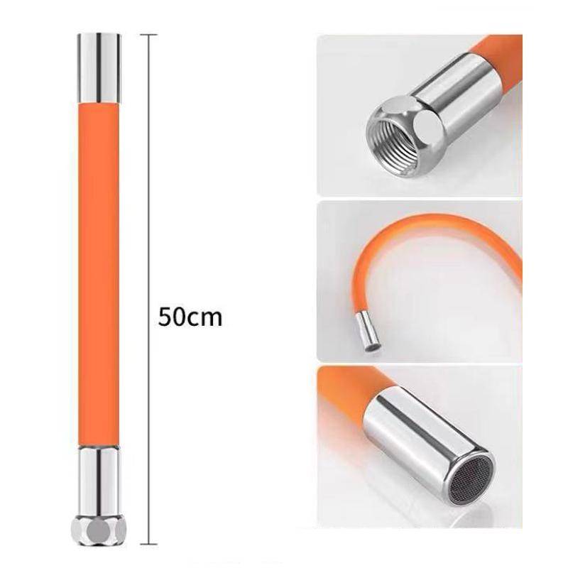 Tube D'Extension Universel Pour Robinet 50 cm En Cuivre Flexible Orientable YONIS-1