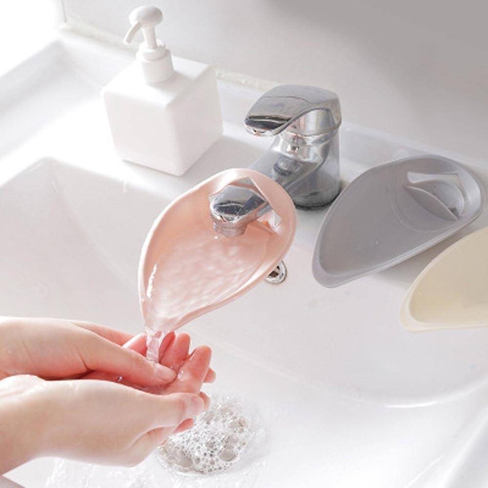 Rallonge De Robinet Pour Enfants Lavage Des Mains Jet D'Eau Vers L'Avant Rose YONIS-0