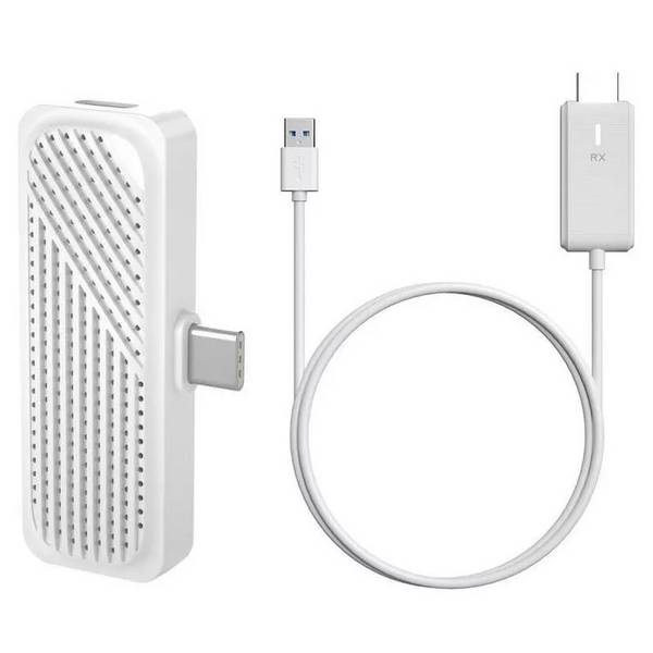 Émetteur Récepteur HDMI Sans Fil Full HD 60 Hz 50 m Prêt à l'Emploi USB-C Blanc YONIS