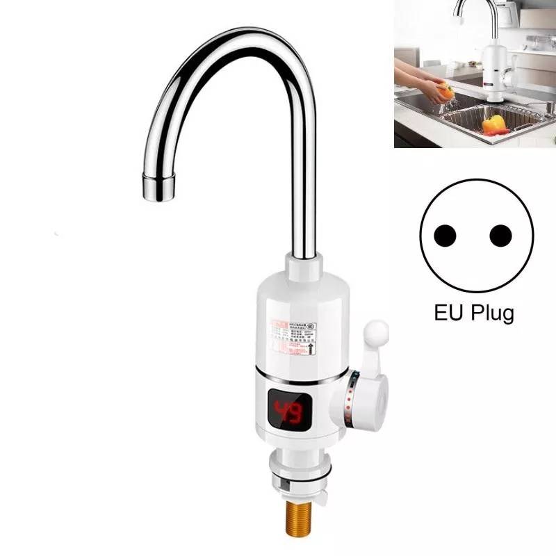 Robinet Électrique Instantané d'Eau Chaude 3000 W Avec Affichage Numérique IPX4 YONIS-0