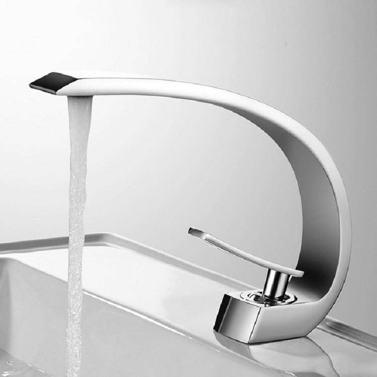 Robinet Mitigeur Monotrou En Cuivre Eau Chaude Et Froide À Cartouche Céramique YONIS-0