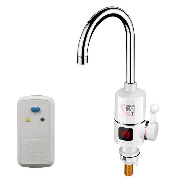 Robinet Électrique Chauffant Instantané 3000 W Affichage Numérique Chauffe en 3 s YONIS