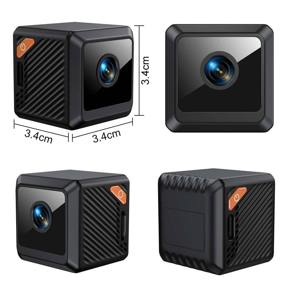 Mini Caméra WiFi Magnétique 1080P Détection de Mouvement Vision Nocturne IR YONIS-1