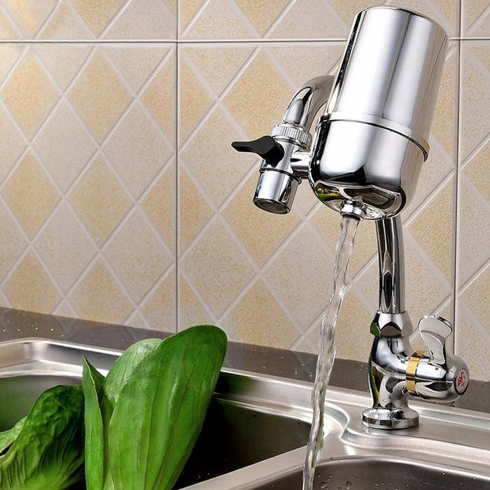 Filtre à Eau pour Robinet Filtration Céramique à 99,9 % Charbon Actif YONIS-0