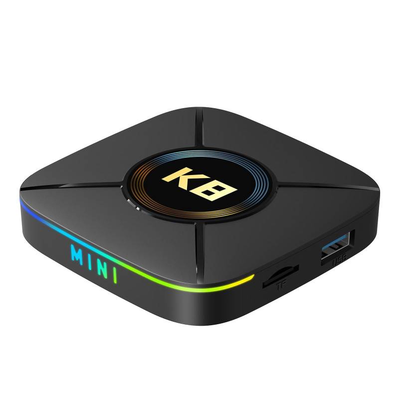 Boîtier TV Android 14 4K UHD 2 Go 32 Go Wi-Fi 6 Avec Télécommande YONIS-0