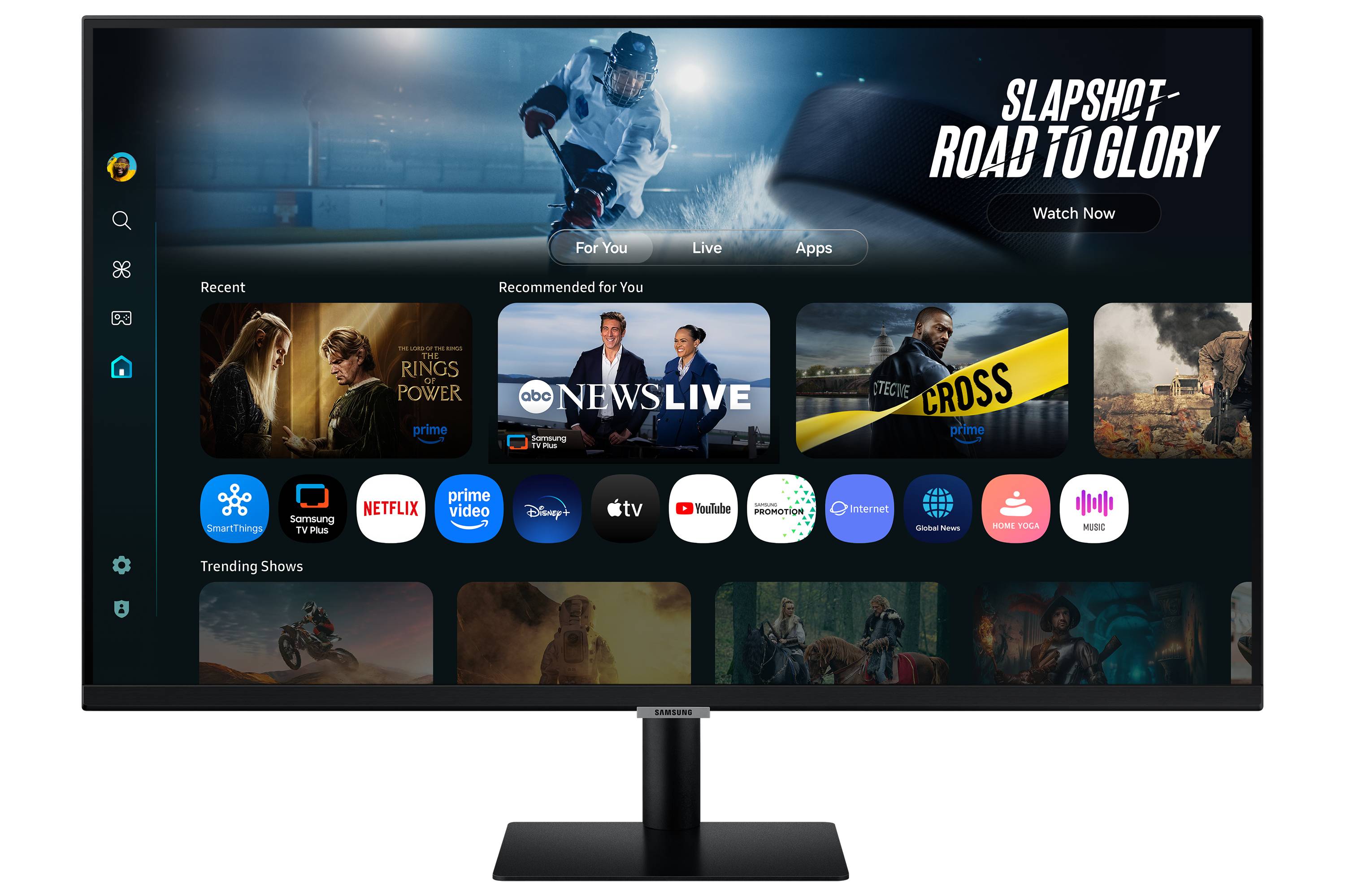 SAMSUNG LS32FM702 Nouveau Smart Moniteur M7 avec IA M- UHD 4K- USB-C wifi intégré-1