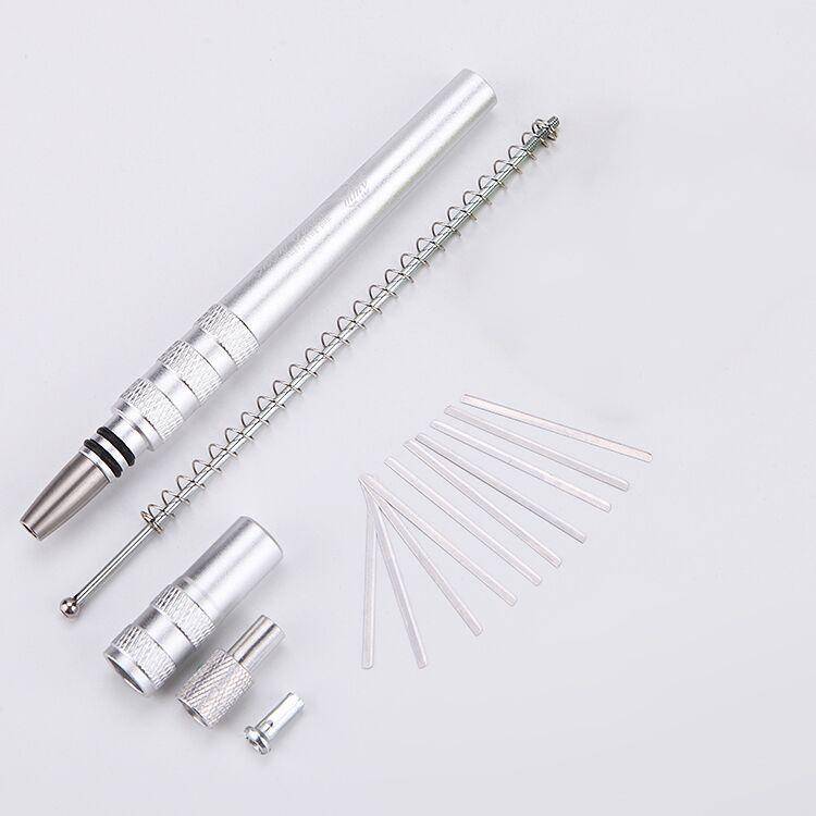 Stylo Rasoir pour Sourcils Barbe et Sculpture Capillaire 20 Lames Argent YONIS-0