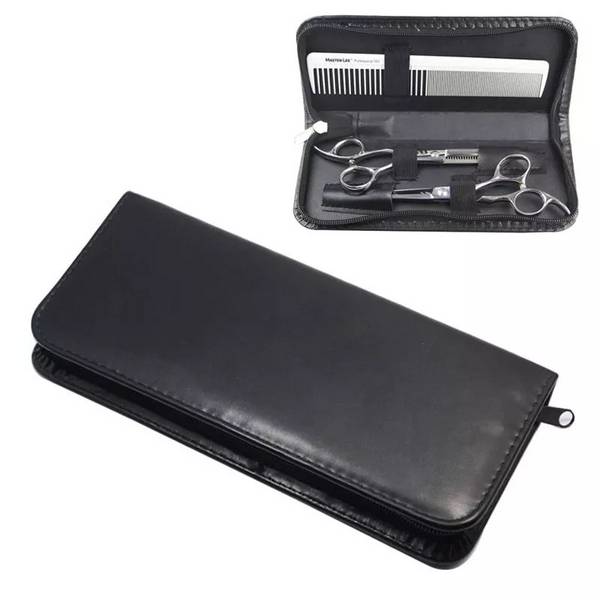 Sac à Outils de Coiffure en PU Capacité 4 Outils 22 x 11.5 cm Noir YONIS