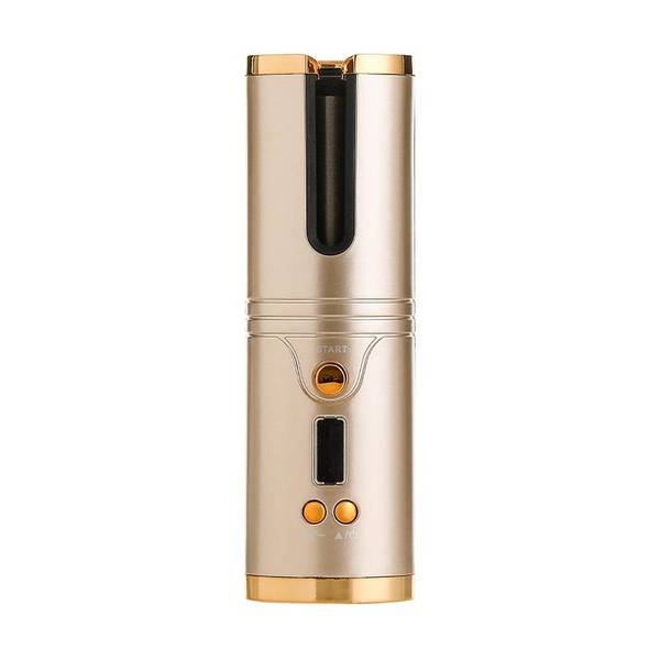 Boucleur Automatique Sans Fil À Rotation Céramique Tourmaline 5000 mAh Or YONIS