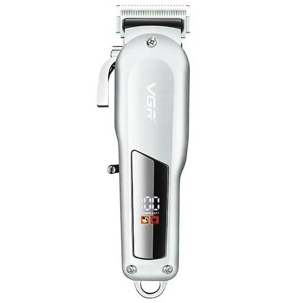 Tondeuse à Cheveux Électrique USB Rechargeable Écran LCD Autonomie 180 Min Argent YONIS