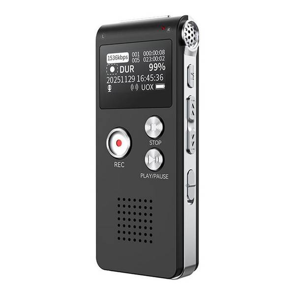 Enregistreur Vocal 8 Go avec Réduction du Bruit et 85 h d'Autonomie YONIS