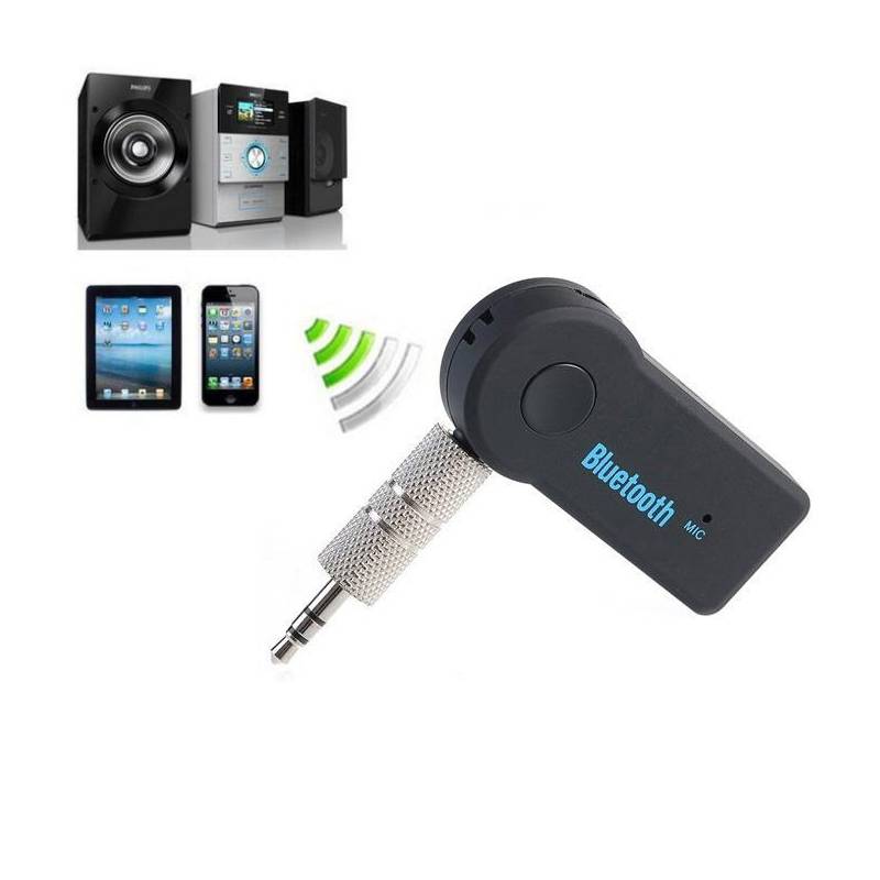 Récepteur Bluetooth Pour Voiture Mains Libres Microphone Anti Écho 3.5 mm YONIS-0