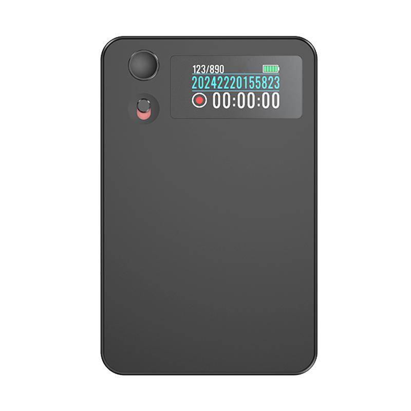 Enregistreur Vocal IA Ultra Fin Écran À Droite 0,96 Pouce 8 Go Noir YONIS-0