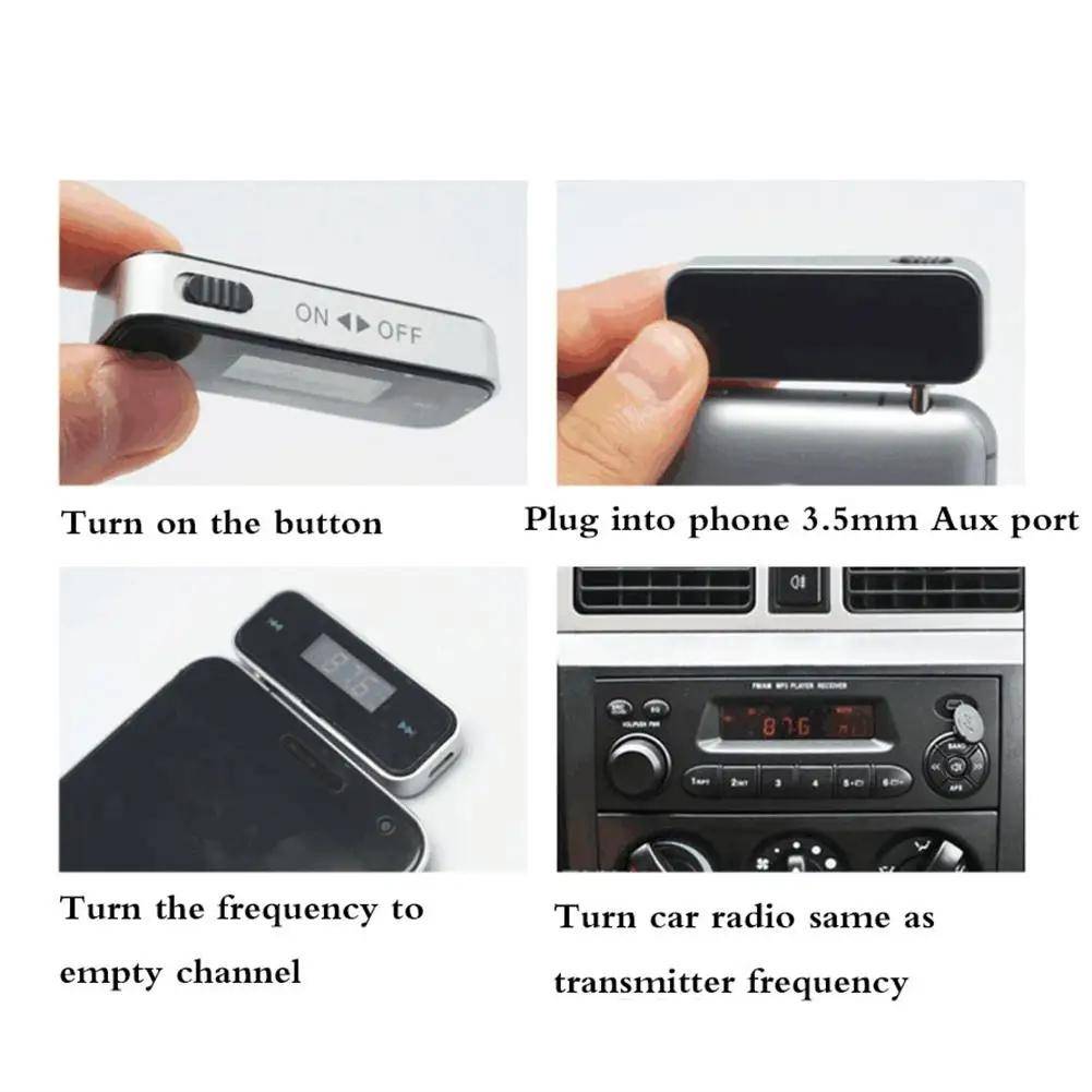 Émetteur FM Audio Pour Voiture 3.5 mm Stéréo Haute Fidélité Écran LCD YONIS-1
