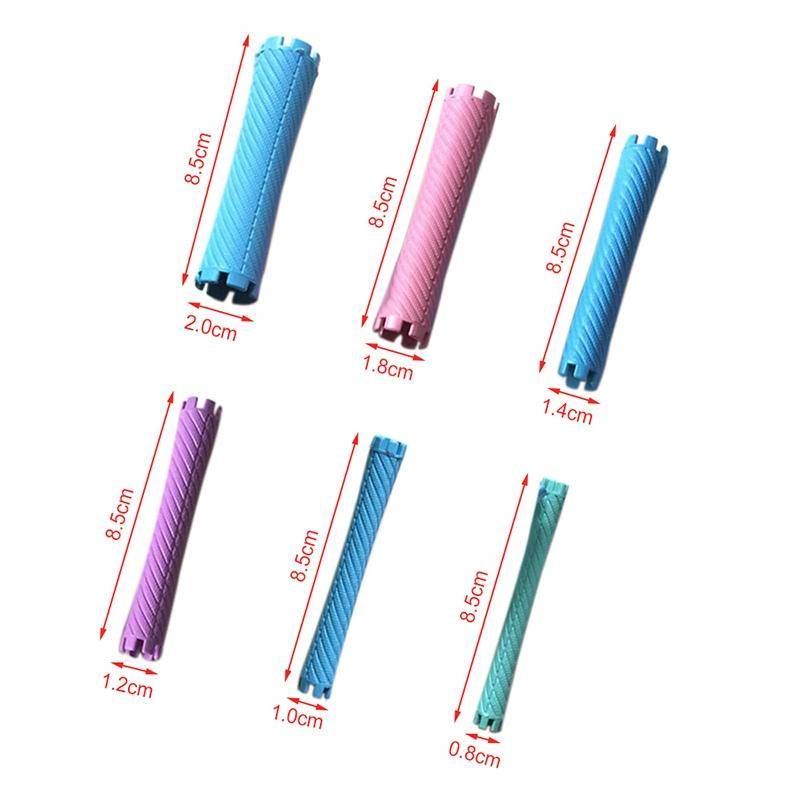 Bigoudis De Permanente Épais Pour Boucles Et Coiffure 8,5 x 3,1 cm - 5 Bar - Yonis-1