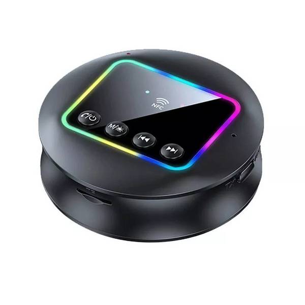 Récepteur Émetteur Bluetooth Audio NFC 5.4 AUX RCA Avec Éclairage RGB YONIS