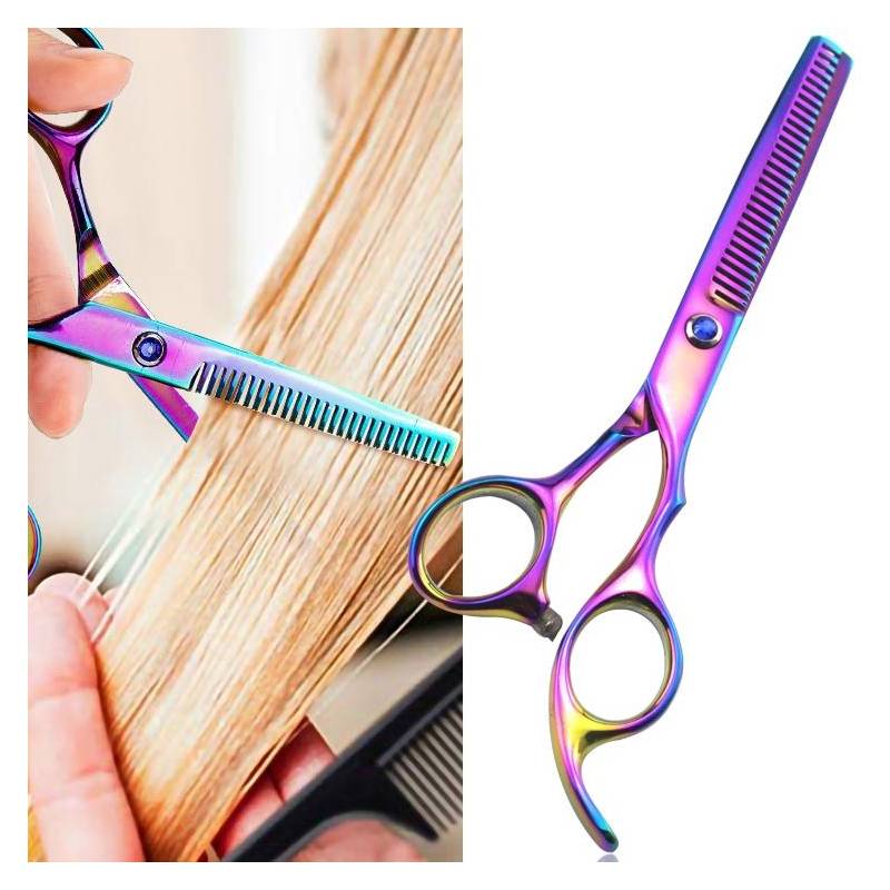 Ciseaux À Effiler Professionnels Pour Coiffure 6 Pouces Acier Inoxydable 62 HRC YONIS-0
