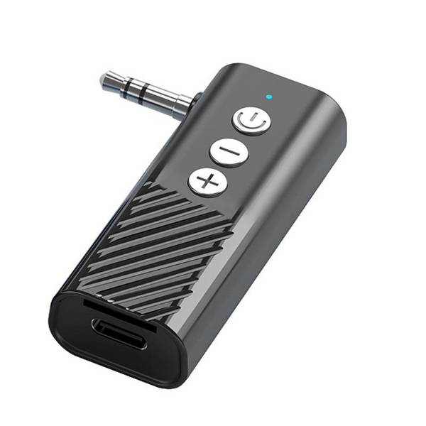 Émetteur Récepteur Bluetooth 5.3 pour Voiture AUX avec Lecture TF 64 Go YONIS