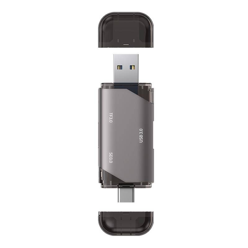 Lecteur de Cartes 5 en 1 USB 3.0 SD TF avec Interfaces USB-A et Type-C YONIS-2