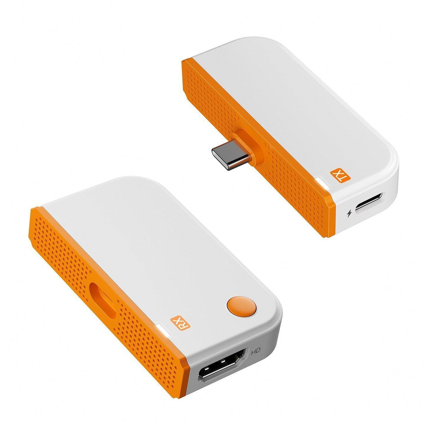 Émetteur Récepteur de Duplication d'Écran Sans Fil Type C HDMI 1080P 50 m - Yonis-0