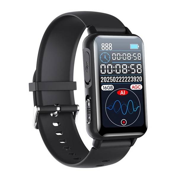 Bracelet Enregistreur Vocal avec Traduction et Transcription en 93 Langues YONIS