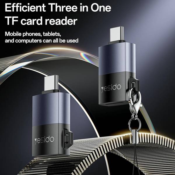 Lecteur De Carte TF Type-C 1TB Résistant 8KG 5000 Cycles 480Mbps YONIS