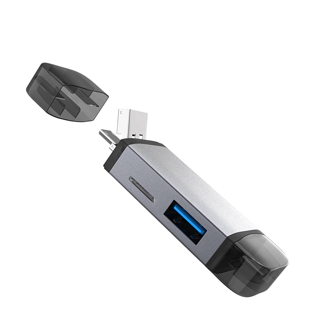 Lecteur De Cartes OTG 3 En 1 USB C Micro USB USB 2.0 SD TF YONIS-3