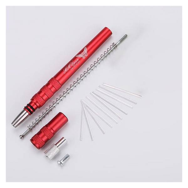 Stylo Rasoir pour Sourcils Barbe et Sculpture Capillaire 20 Lames Rouge YONIS