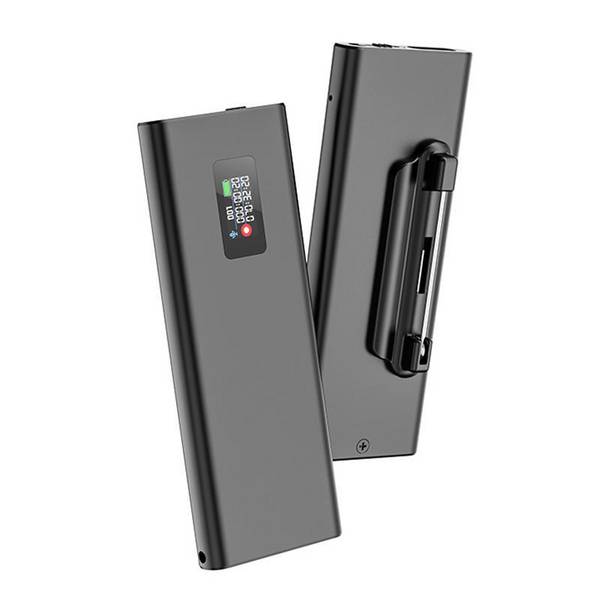 Enregistreur Vocal 16 Go à Pince avec Écran OLED Réduction de Bruit DSP 65 h YONIS