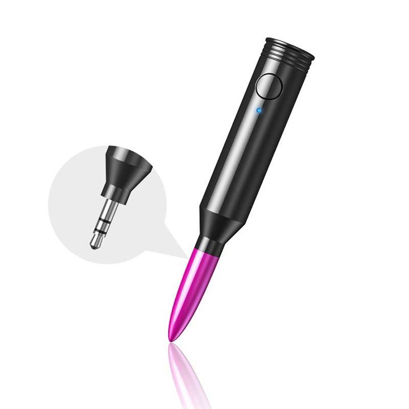 Récepteur Audio Bluetooth 5.3 Pour Voiture AUX Mains Libres Violet YONIS-0