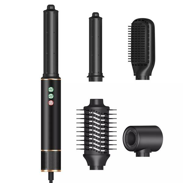 Brosse Séchante 5 En 1 à Ions Négatifs Avec Boucleur 1400W YONIS