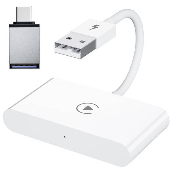 Adaptateur CarPlay Filaire vers Sans Fil USB USB-C pour iPhone 6 et Plus YONIS