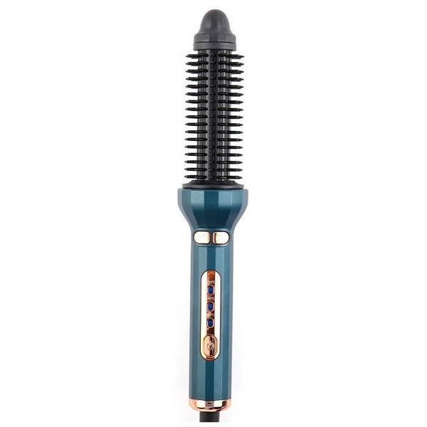 Fer À Boucler Automatique Avec Peigne Anti Brûlure 3 Températures 40 W Bleu YONIS