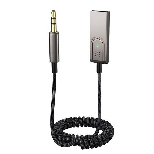 Récepteur Bluetooth AUX USB Pour Voiture Appels Mains Libres Double Connexion YONIS