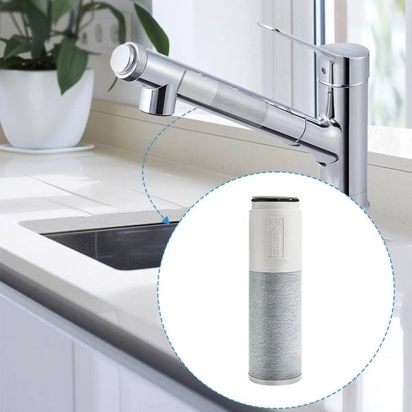 Filtre à Eau Pour Robinet Charbon Actif Filtration Multicouche Goût Amélioré YONIS
