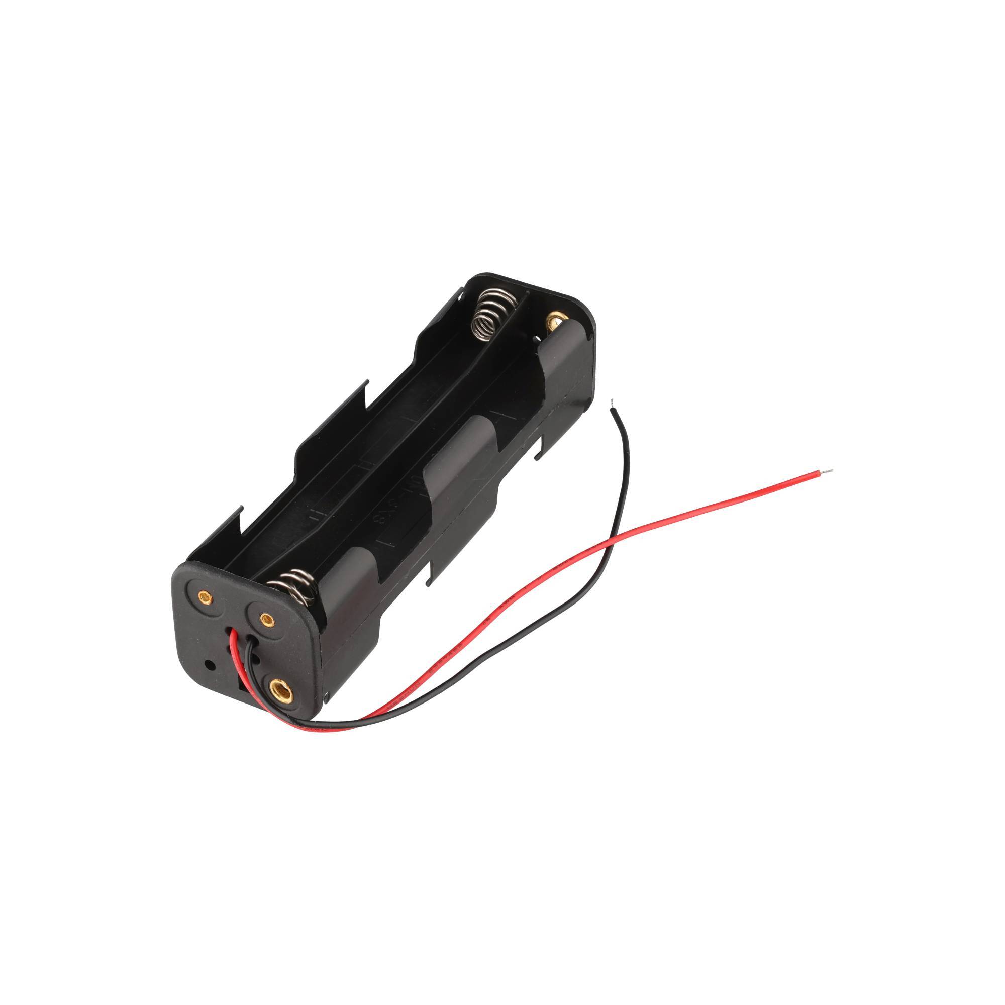 Support de piles Goobay 8x AA (Mignon) - extrémités de câble lâches-1
