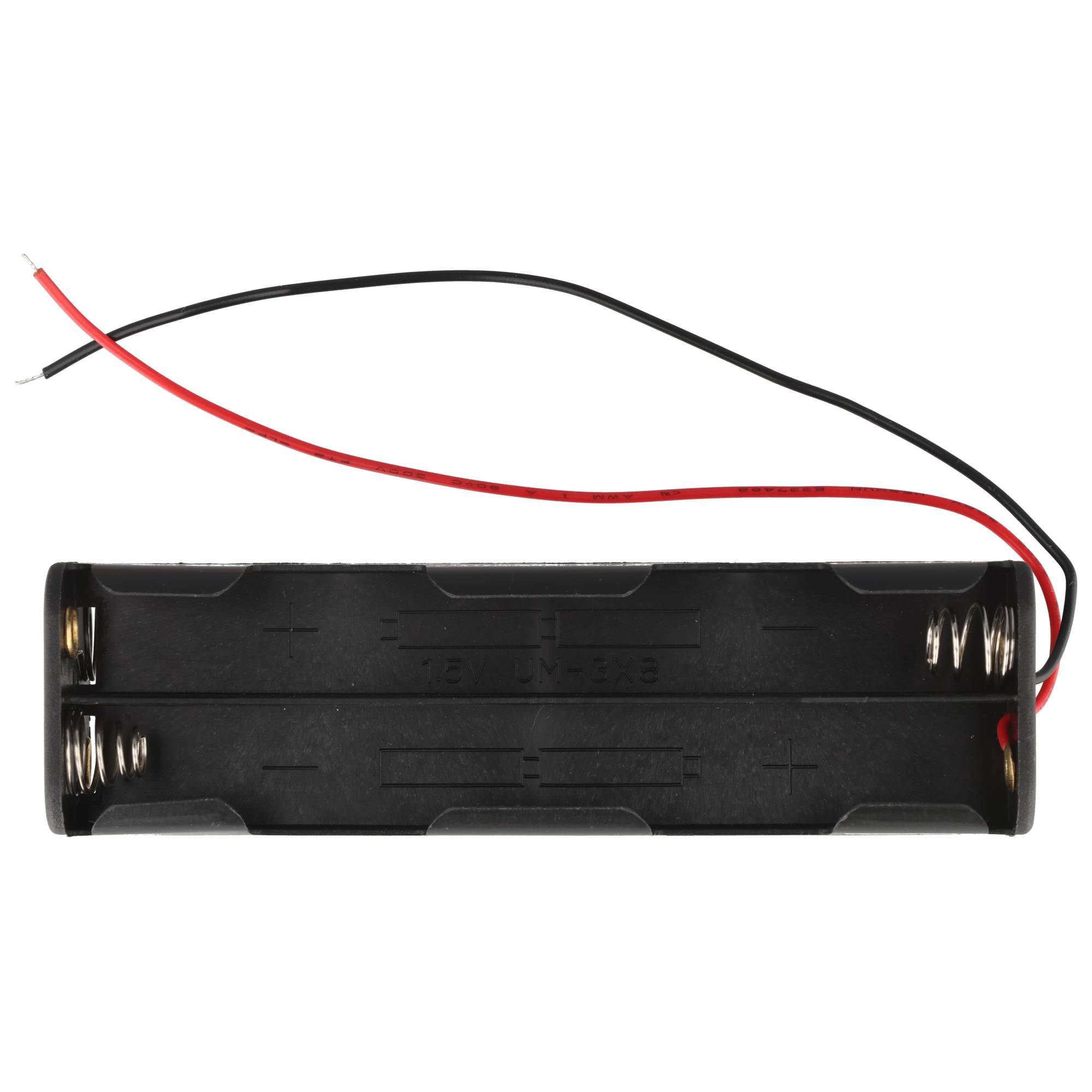 Support de piles Goobay 8x AA (Mignon) - extrémités de câble lâches-2