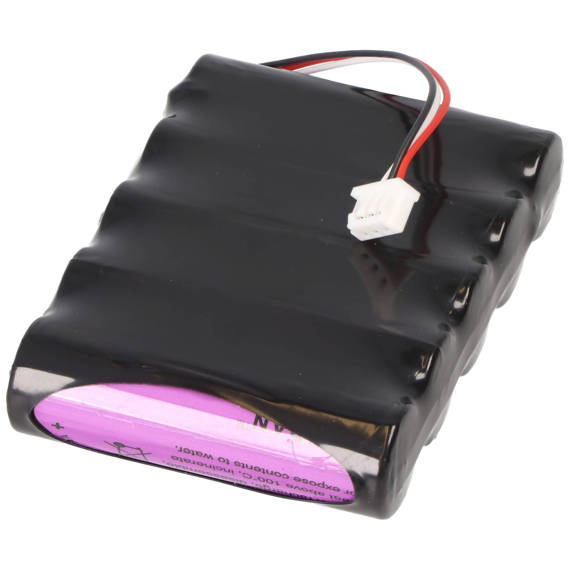 Batterie pour Siemens S54370-Z11-A1 batterie BAT3.6-10, 3.6V 11Ah avec câble et prise-1