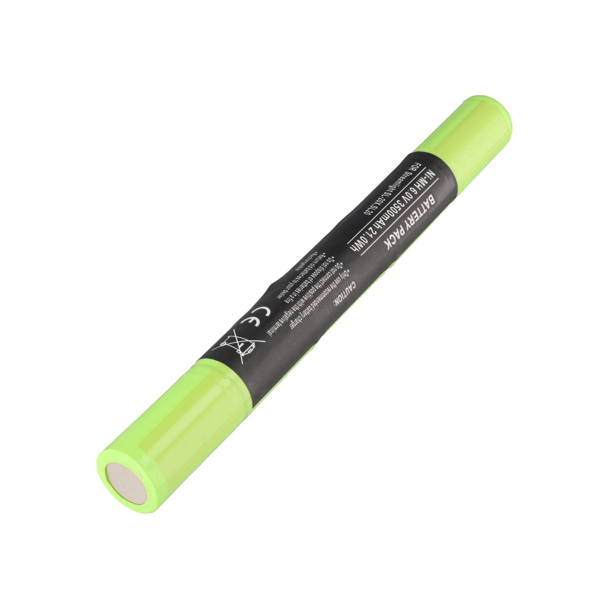 Batterie adaptée pour lampe de poche Streamlight SL-15X / SL-20XP 6V 3000mAh NiMH version plastique-1