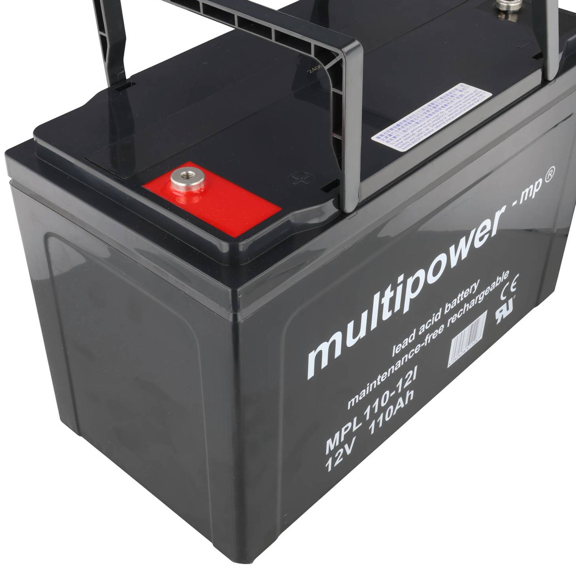 Batterie au plomb Multipower MPL100-12 12V 100Ah longue durée Batterie au plomb AGM-1